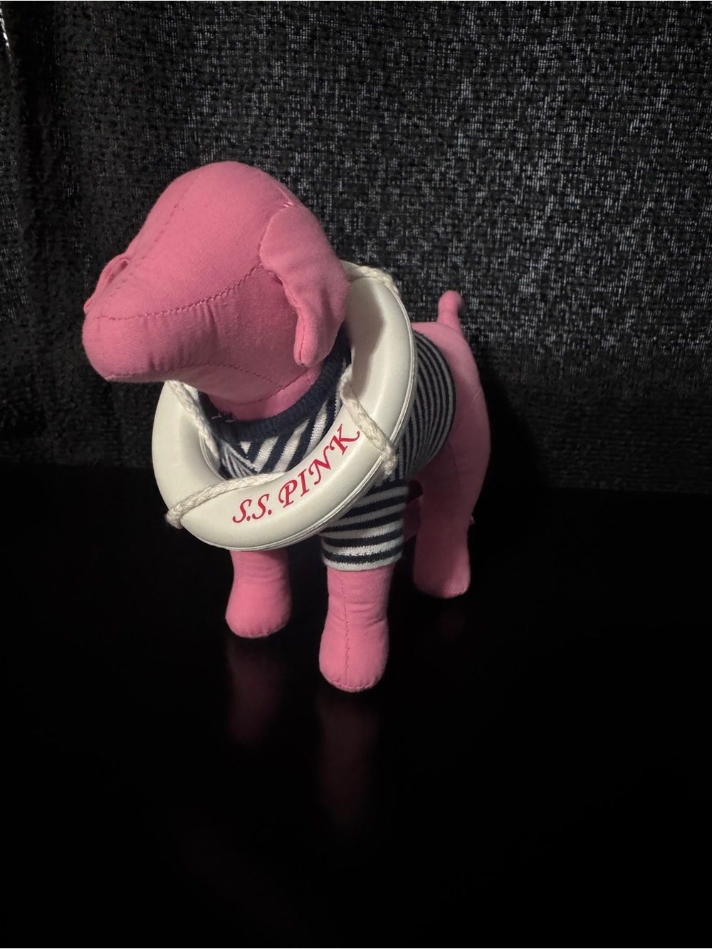 Victoria's Secret PINK Nautical S.S. Pink Sailor Dog Plush